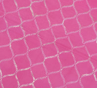 Sushila Vintage Pink Dupatta 100% Pure Cotton Printed Long Stole Hijab Scarves