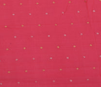 Sushila Vintage Pink Dupatta Pure Georgette Silk Hand Beaded Long Stole Veil