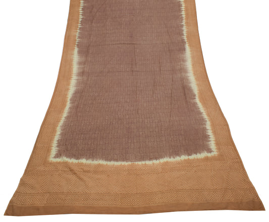 Sushila Vintage Indian Dupatta 100% Pure Cotton Printed Long Stole Veil Hijab