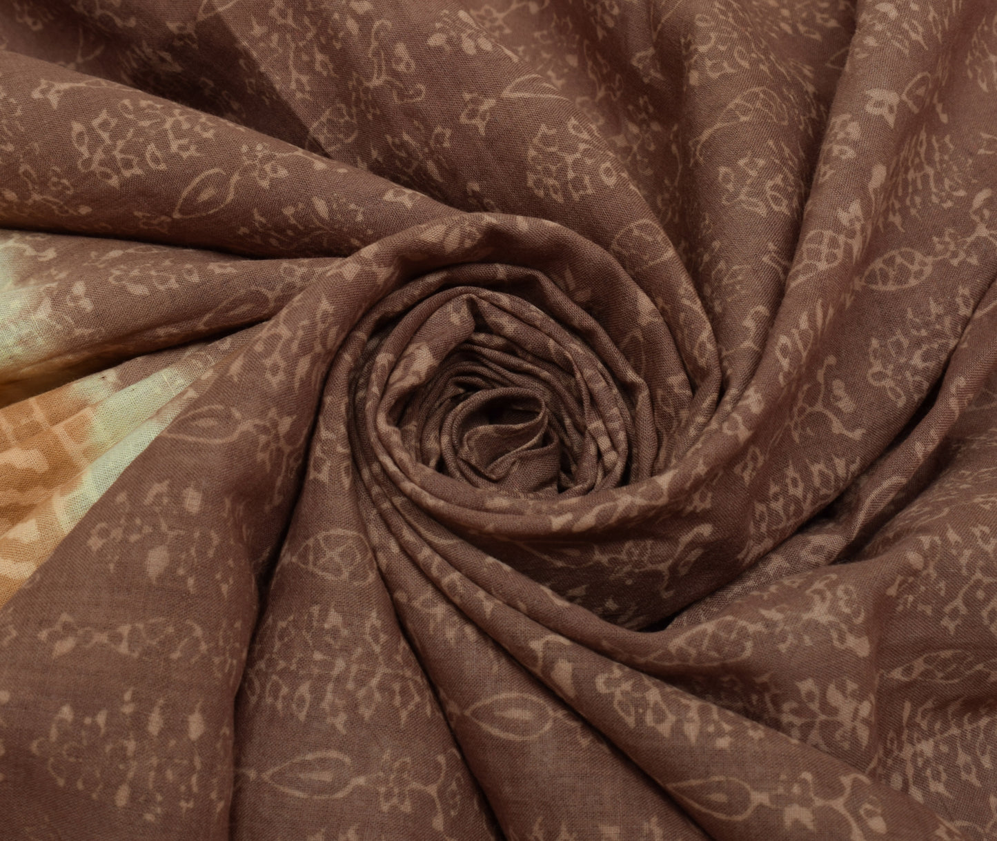 Sushila Vintage Indian Dupatta 100% Pure Cotton Printed Long Stole Veil Hijab