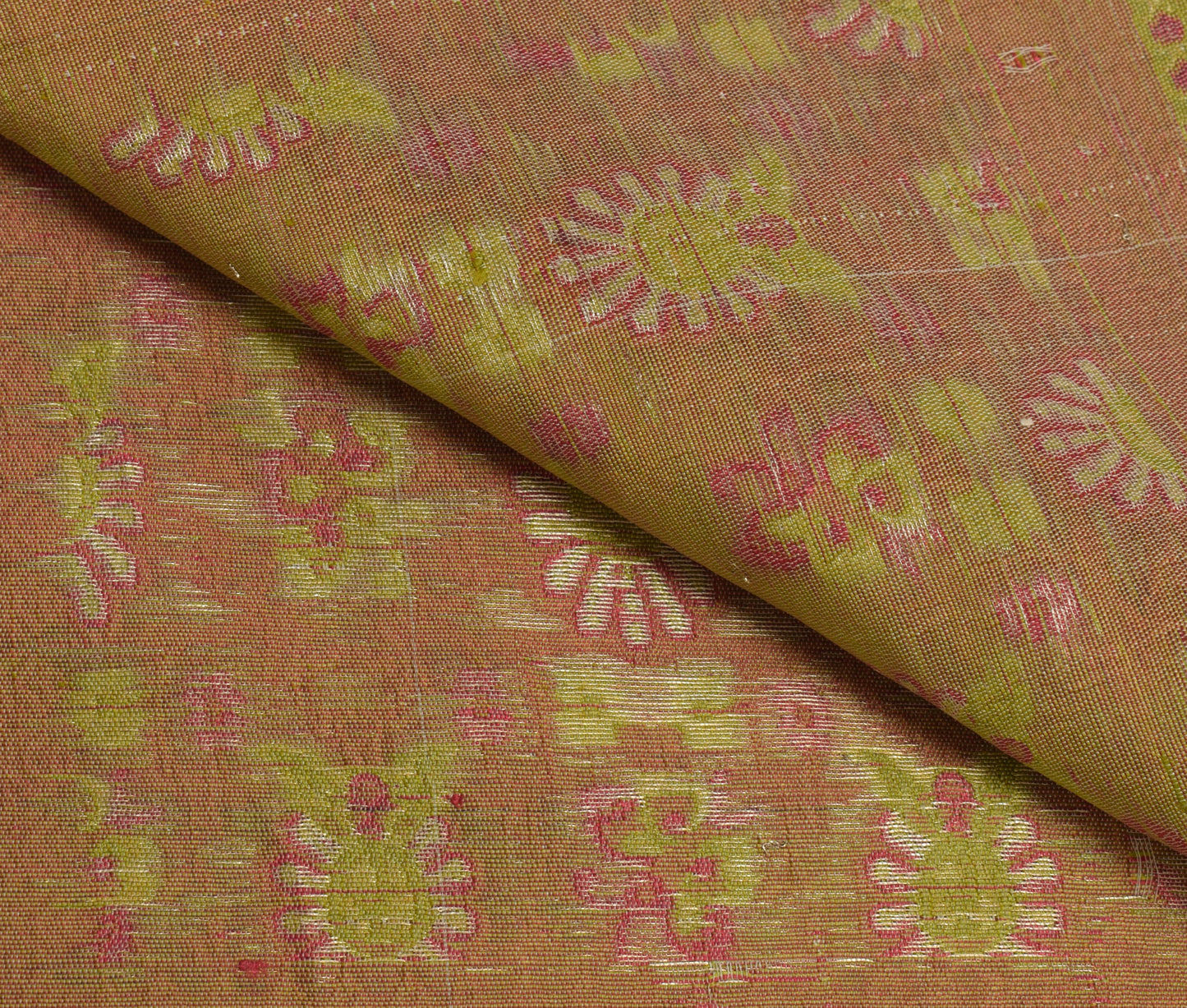 Sushila Vintage Cream Dupatta Pure Satin Silk Woven Long Stole Wrap Scarves Veil