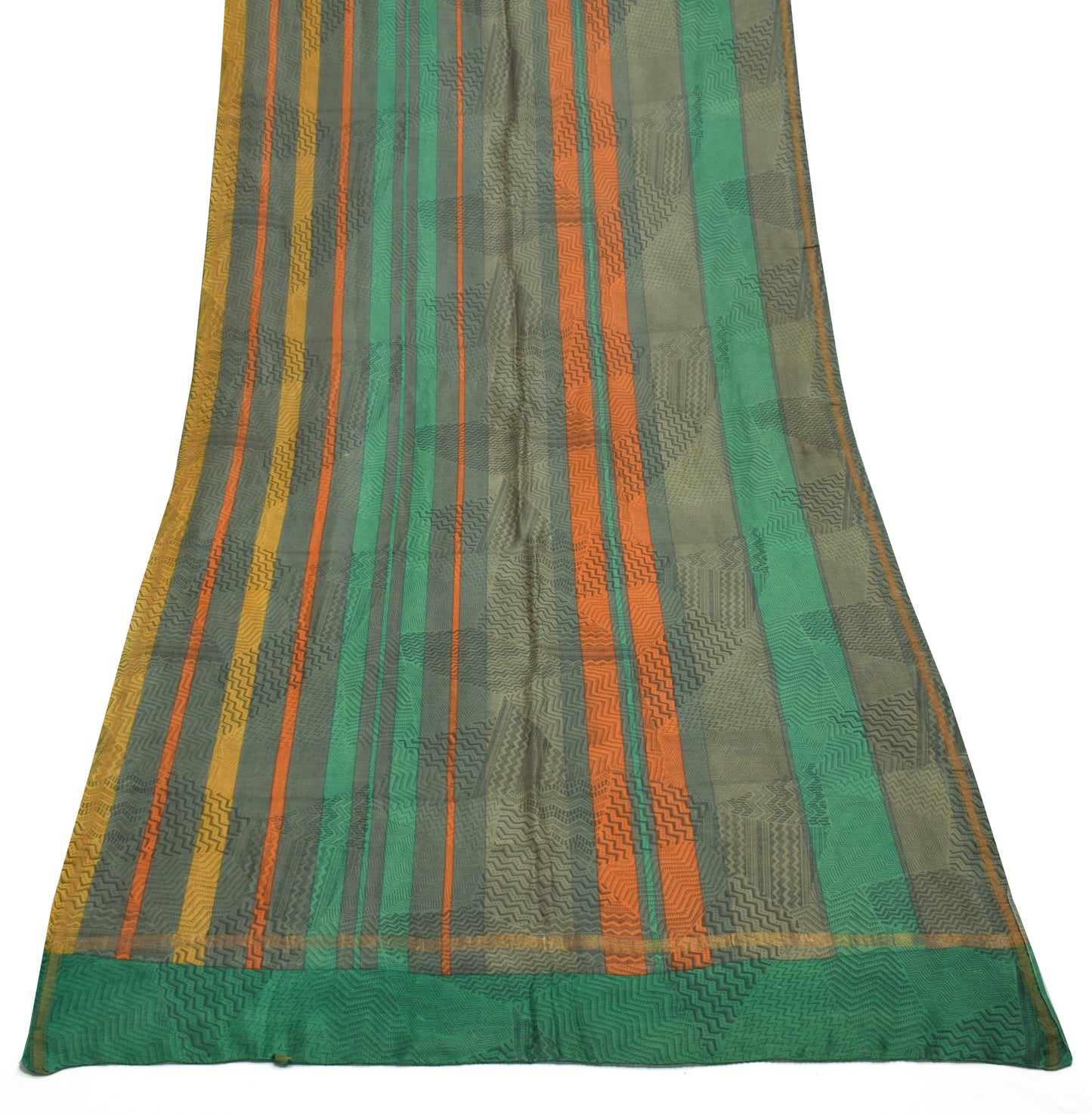 Sushila Vintage Indian Dupatta Pure Cotton Printed Long Stole Veil Hijab