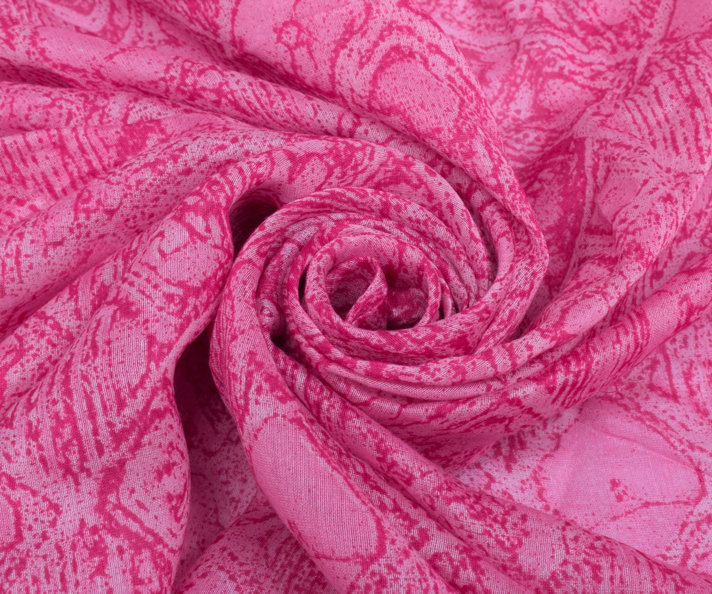 Sushila Vintage Pink Dupatta 100% Pure Cotton Printed Long Stole Veil Hijab