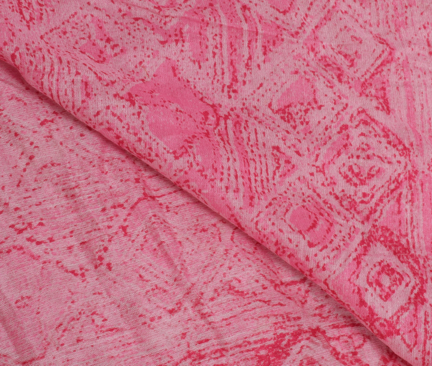 Sushila Vintage Pink Dupatta 100% Pure Cotton Printed Long Stole Veil Hijab