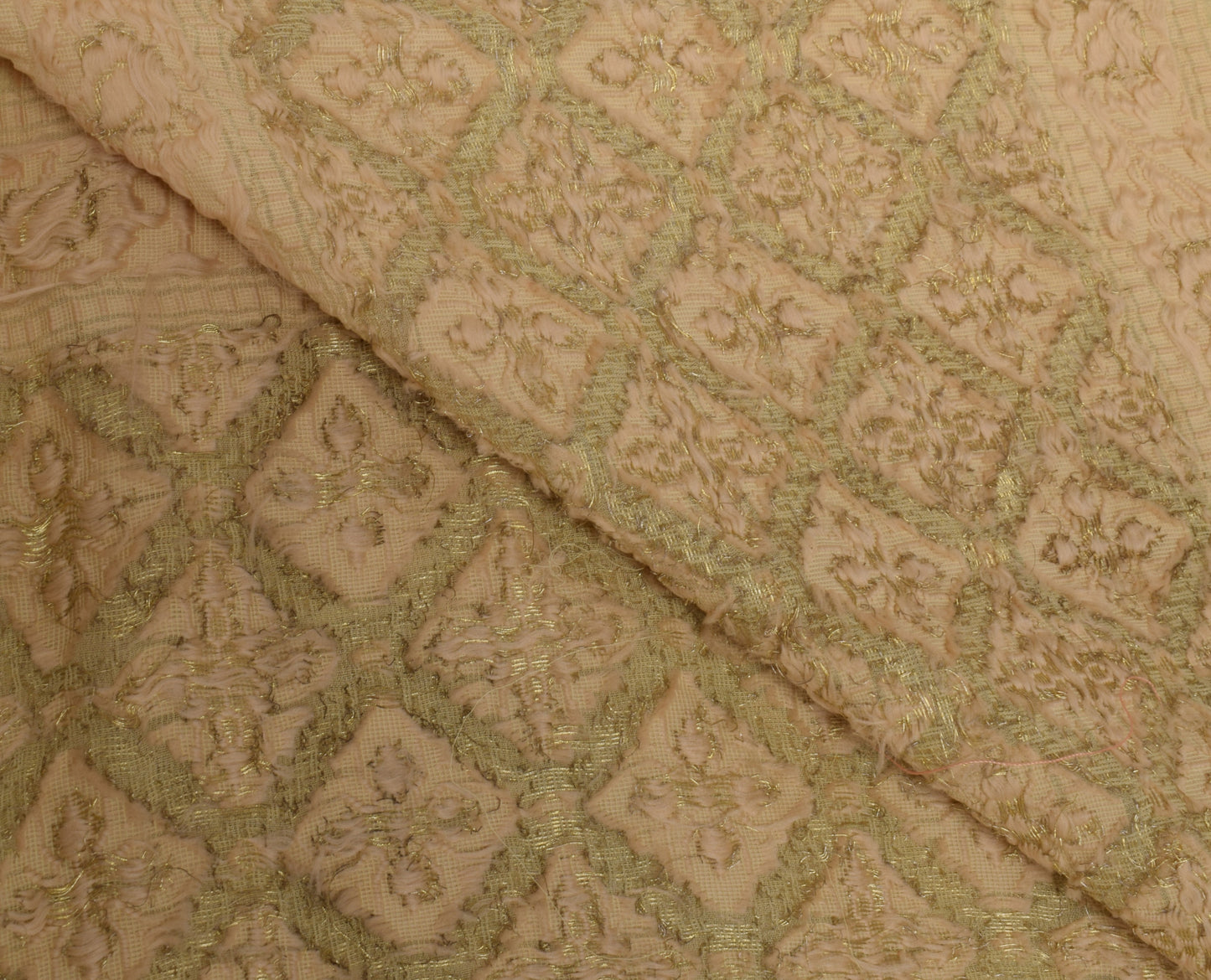 Sushila Vintage Green Dupatta Pure Georgette Silk All Over Woven Long Stole