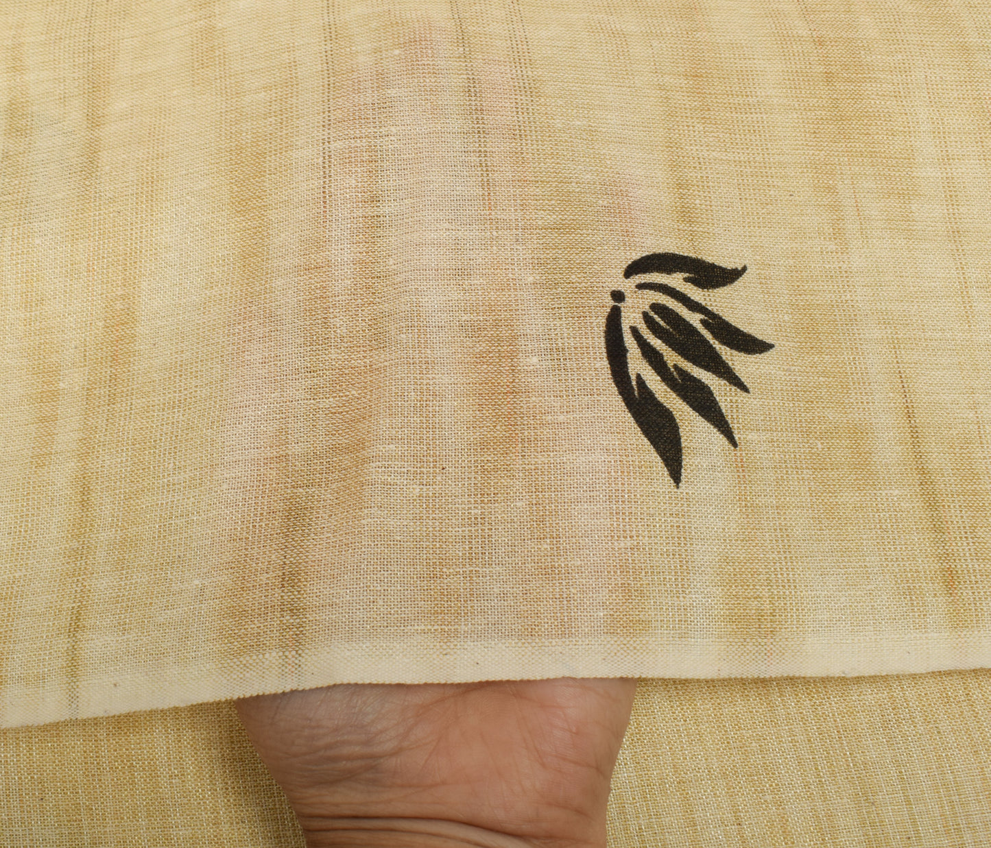 Sushila Vintage Cream Dupatta 100% Pure Cotton Bhagalpuri Printed Long Stole