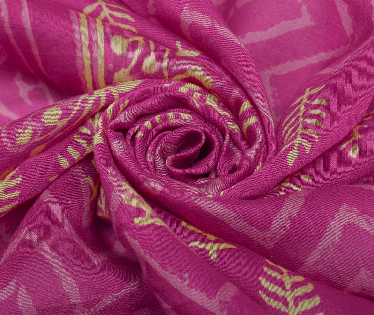 Sushila Vintage Pink Dupatta 100% Pure Cotton Hand Block Printed Long Stole Wrap