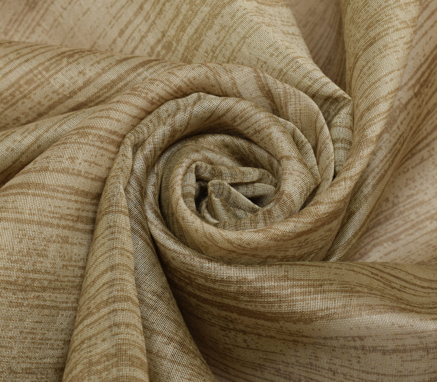 Sushila Vintage Brown Dupatta Pure Cotton Silk Printed Long Stole Veil Hijab