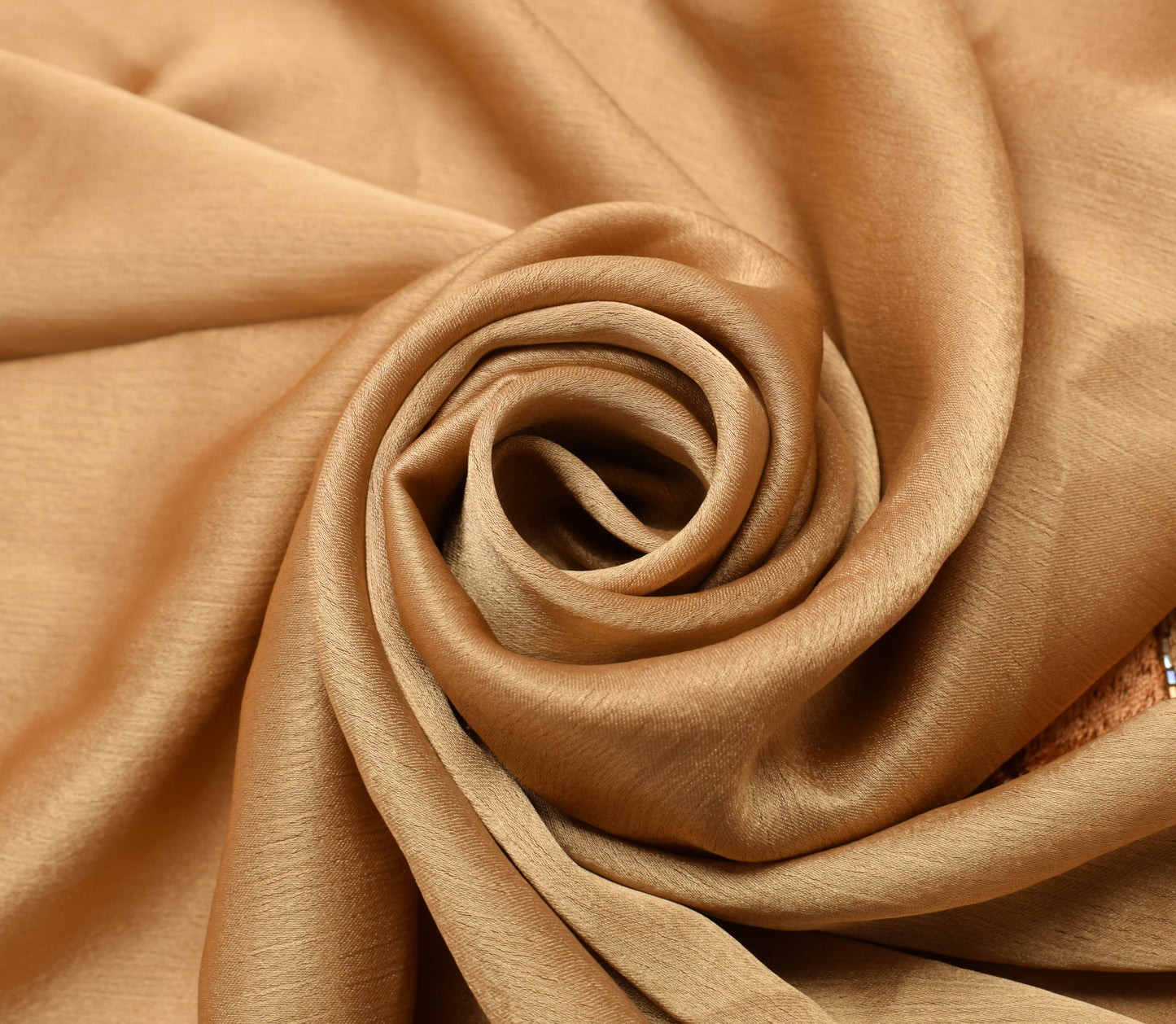 Sushila Vintage Brown Dupatta Blend Satin Silk Embroidered Paisley Long Stole
