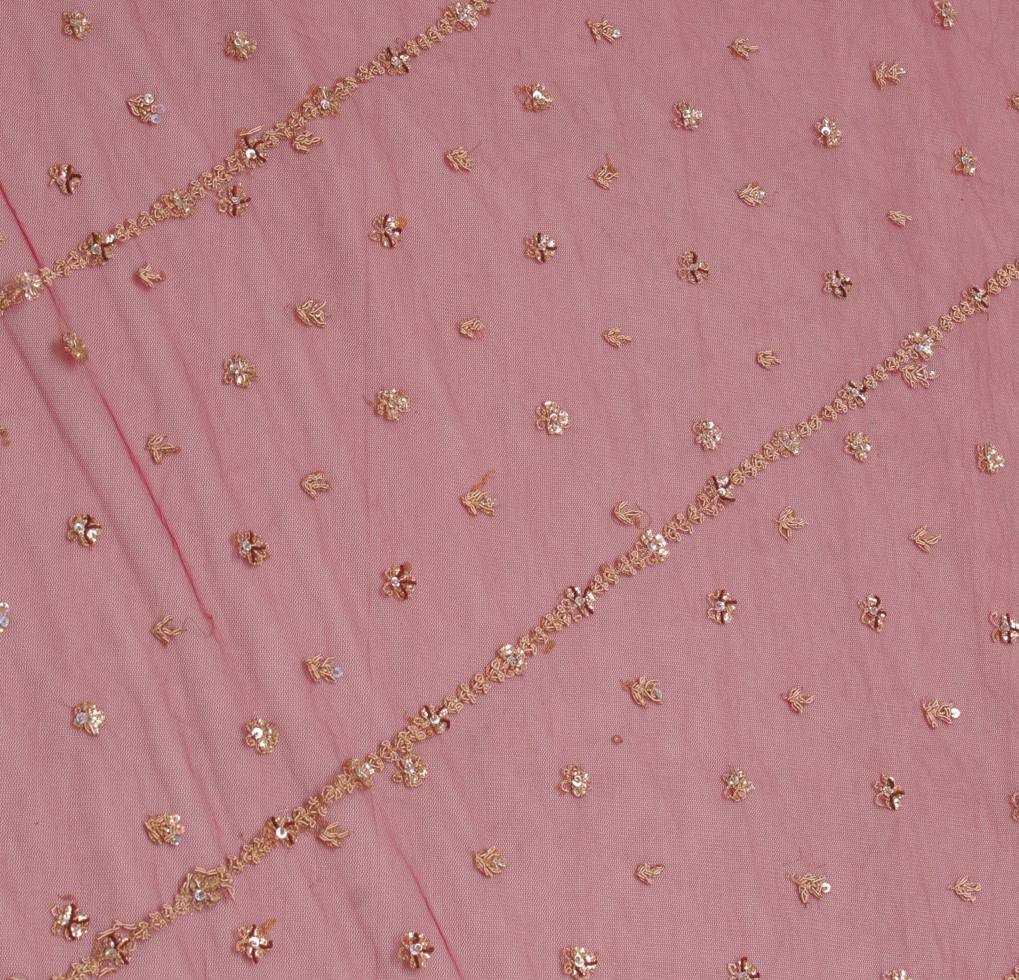 Sushila Vintage Maroon Heavy Dupatta Net Mesh Hand Beaded Long Stole Scarves